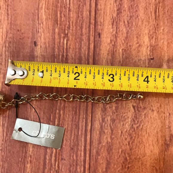 NWTChico’s Brown Faux Leather Necklace/Gold Accent - Picture 9 of 9